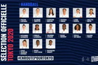 Handball : Les sélections masculine et féminine pour Tokyo