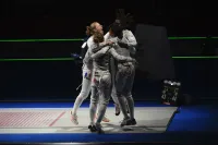 Le fleuret féminin en argent !