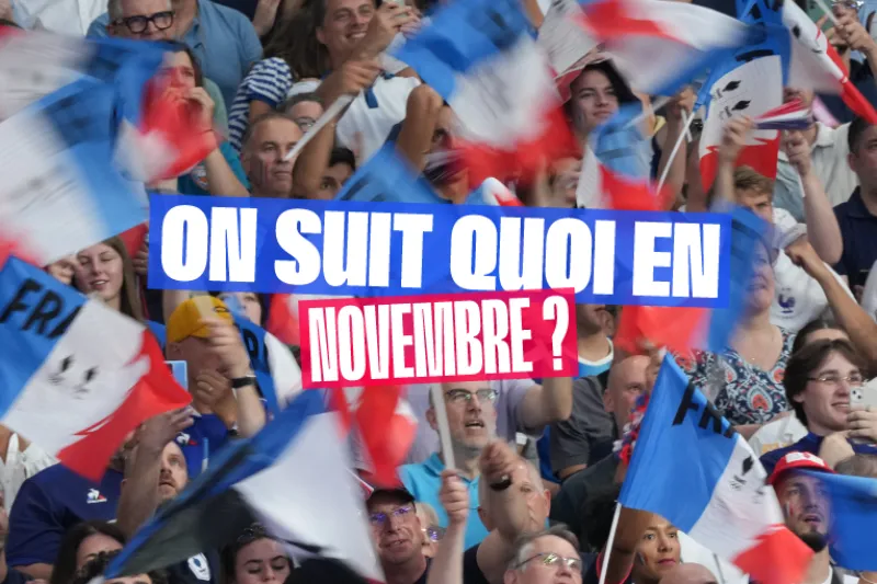 On suit quoi en novembre ? Le programme !
