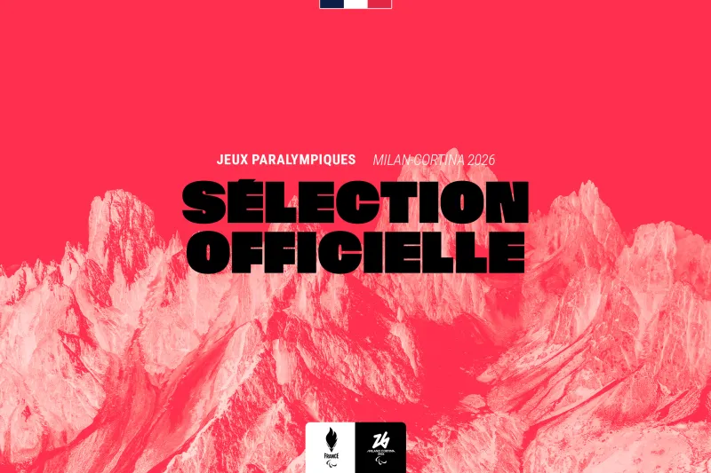 Visuel titre de sélection officielle paralympique