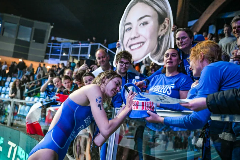 Et 1, et 2, et triathlon pour Allez les Bleus