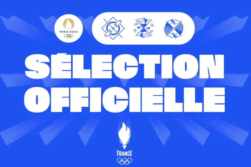 Paris 2024 : 3 nouveaux athlètes sélectionnés pour les Jeux Olympiques