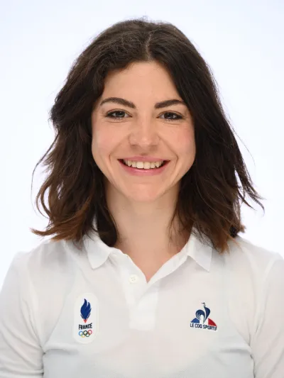 Portrait de Gwendoline DAUDET, athlète en short-track