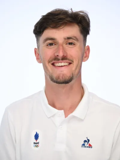Portrait de Germain DESCHAMPS, athlète en patinage de vitesse