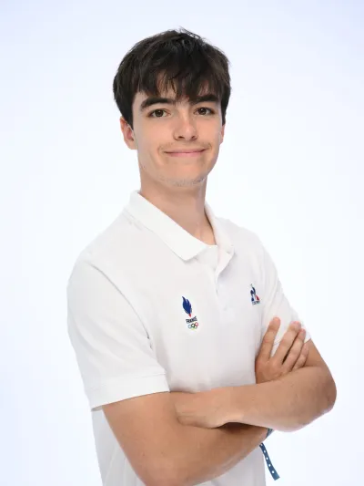 Portrait d'Etienne BASTIER, athlète en short-track