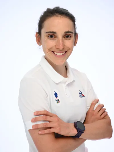 Portrait de Delphine CLAUDEL, athlète en ski de fond