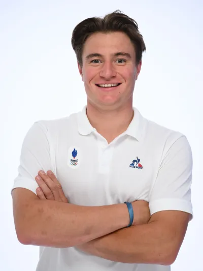Portrait d'Alban Elezi Cannaferina, athlète en ski alpin, sélectionné pour les Jeux Olympiques de Milan-Cortina 2026