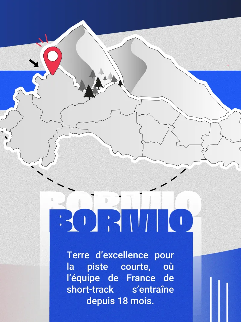 Bormio - centre d'entraînement de l'équipe de France de short track