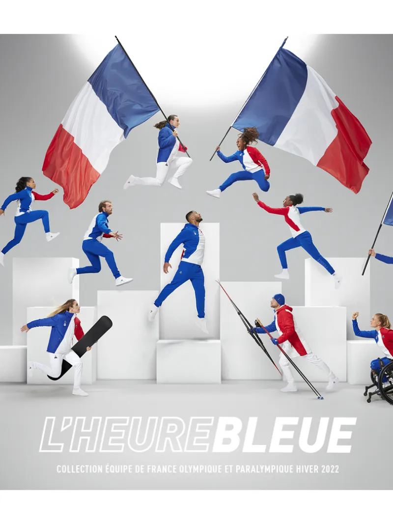 Les rayons de la victoire, 1ère collection Le Coq Sportif x Equipe de France